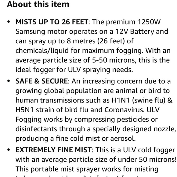 Vector Fog DC 20 Plus - Picture 3 of 3